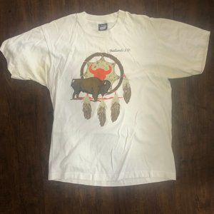 Badlands S.D. Tee Size Large Vintage Retro
